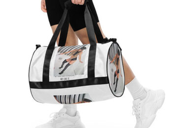 All-over print gym bag