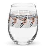 Stemless wine glass
