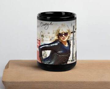 Black Glossy Mug