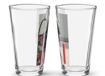 Shaker pint glass